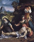 Dosso Dossi Lamentation over the Body of Christ oil